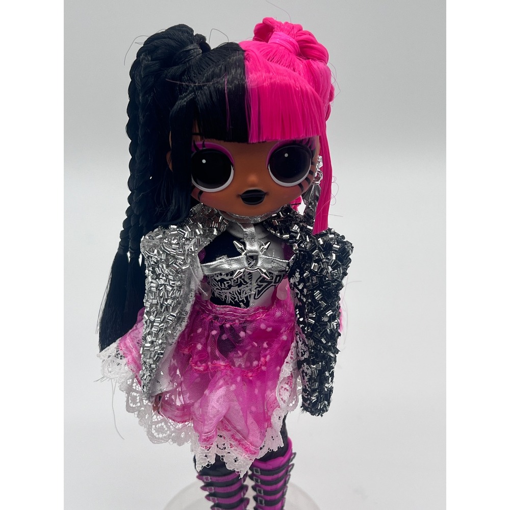 LOL Surprise OMG Remix Rock Metal Chick Fashion Doll with Working Guitar